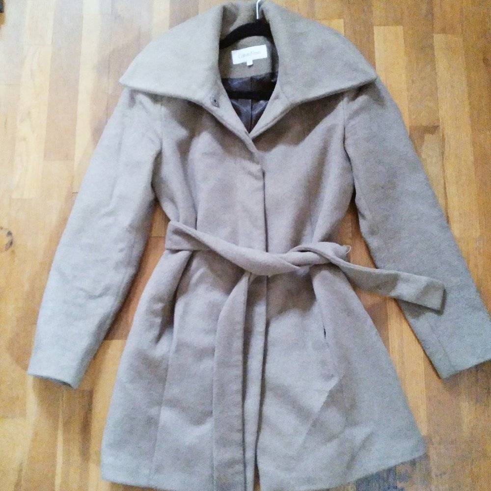 🍁 Calvin Klein Trench Coat 🧥 ❄️